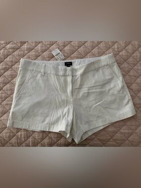 J. Crew White Women's Dress Shorts